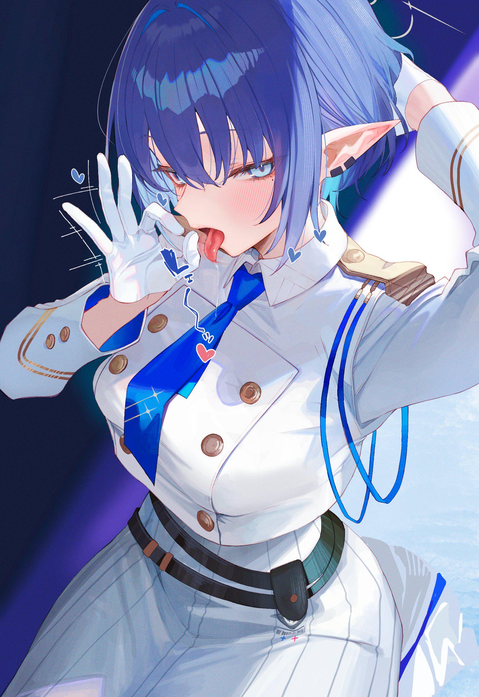 Aoi wants something, but I'm not sure what (Suujiniku) [Blue Archive] - Suujiniku