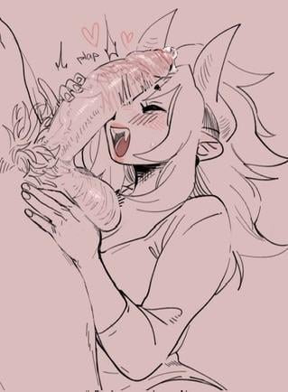 The pleasure of a hard cock filling her mouth and throat (ApteraClytia) - ApteraClytia