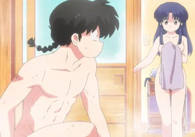Poor Renma🤭!! (Embarrassed Hentai Anime GIF)