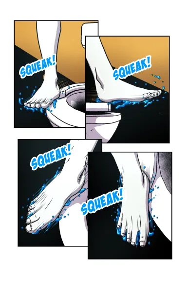 Akko Kagari, Sucy Manbavaran, Diana Cavendish and the blue team in LWA: Bathroom Incident Pages 50-69(RamenSquad) [Little Witch Academia] - RamenSquad