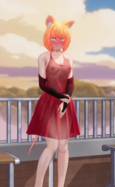 In her pretty dress (Arshi Bee) [Original] - Arshi Bee