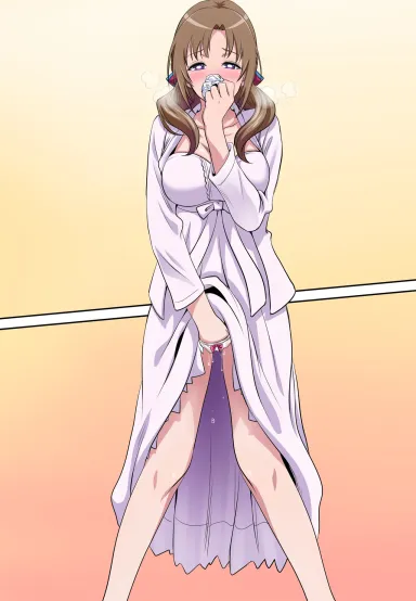 A milf in heat (Masturbation Hentai Anime GIF)