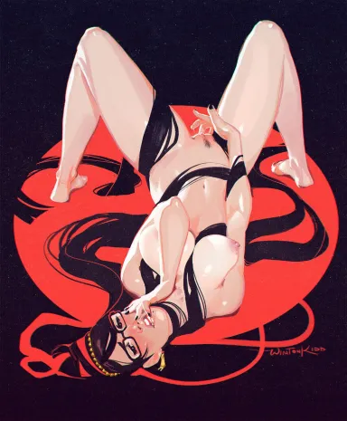 Bayonetta (Masturbation Hentai Anime GIF)