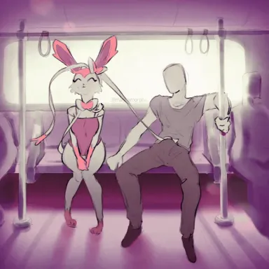Train Ride With Sylveon [Pokemon] (Magnamorpha) - Pokemon