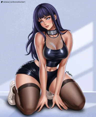 Hinata Hyuuga (SenbonzakuraArt) - SenbonzakuraArt