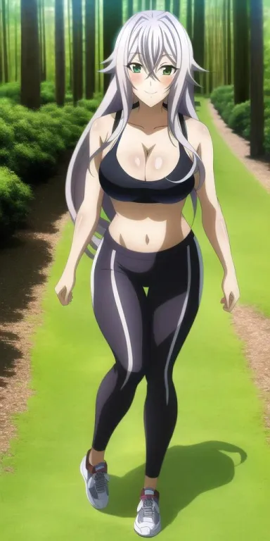 Rossweisse sportswear [ High School dxd ] -  High School dxd 