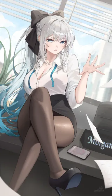 Office Lady Morgan [Fate] - Fate