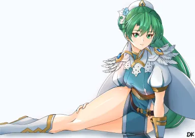Resplendent Lyn [Fire Emblem] by @_deeKei - Fire Emblem