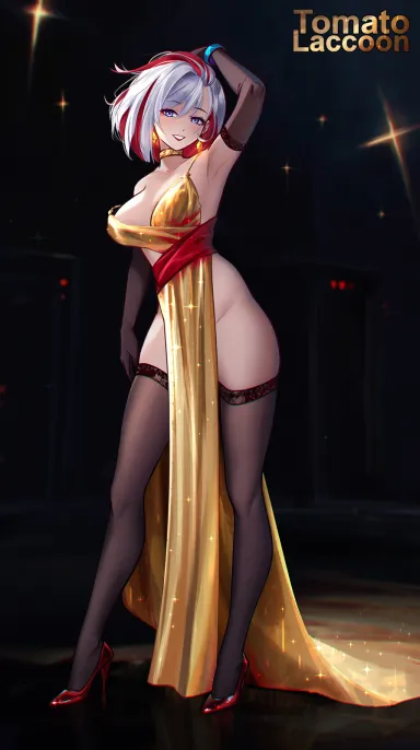 Glamorous Topaz (Tomato Laccoon)[Honkai: Star Rail] - Tomato Laccoon