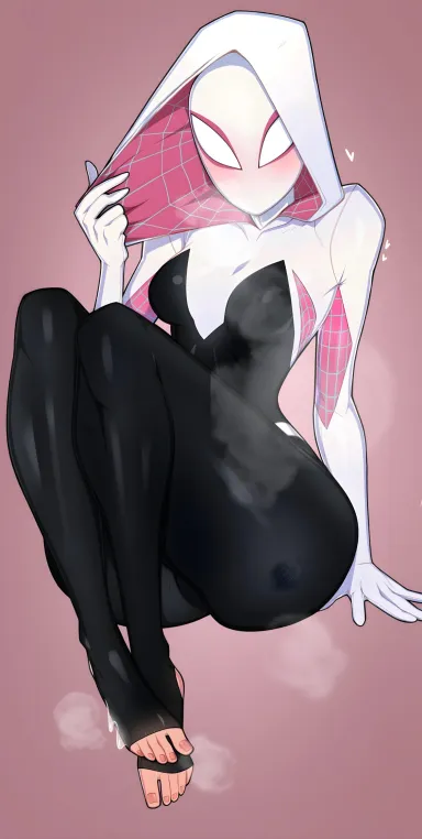 spider gwen's sexy legs (minicop2001) - minicop2001