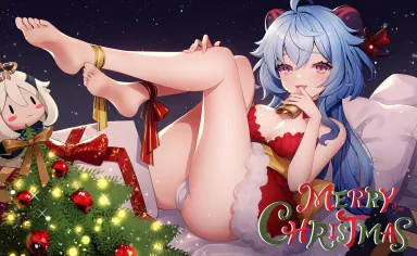 Christmas Ganyu (INK on Pixiv) [Genshin Impact] - INK on Pixiv