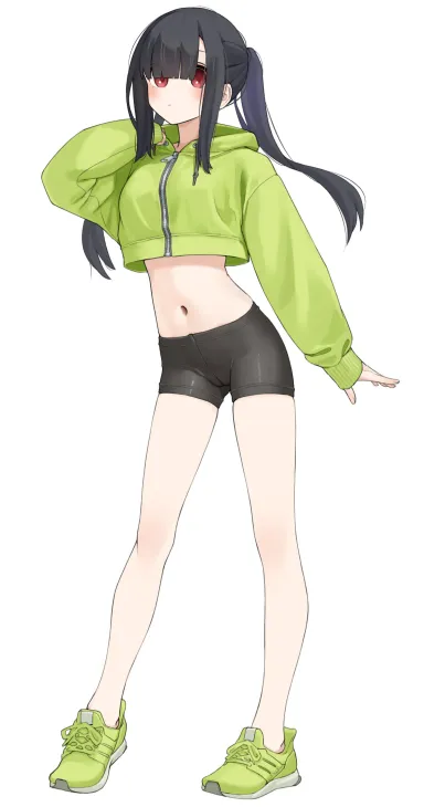 Crop Top Hoodie [Original] - Original