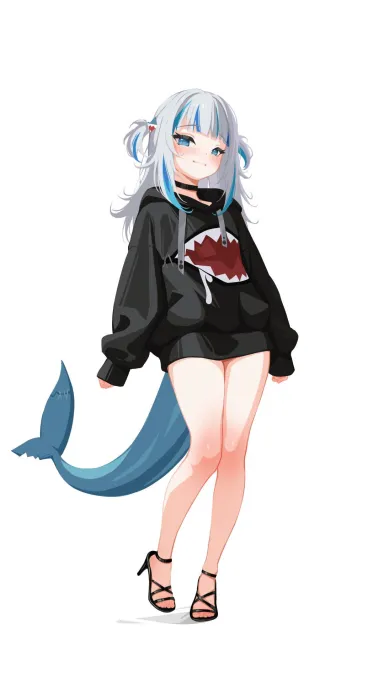 Hoodie Gura [Hololive] - Hololive