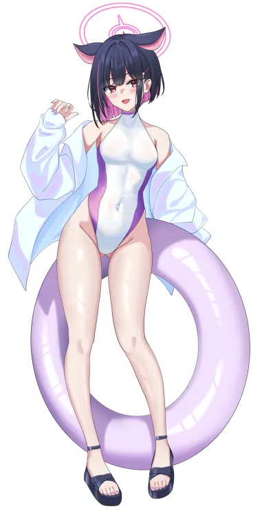 Competition Swimsuit Kazusa [Blue Archive] - Blue Archive