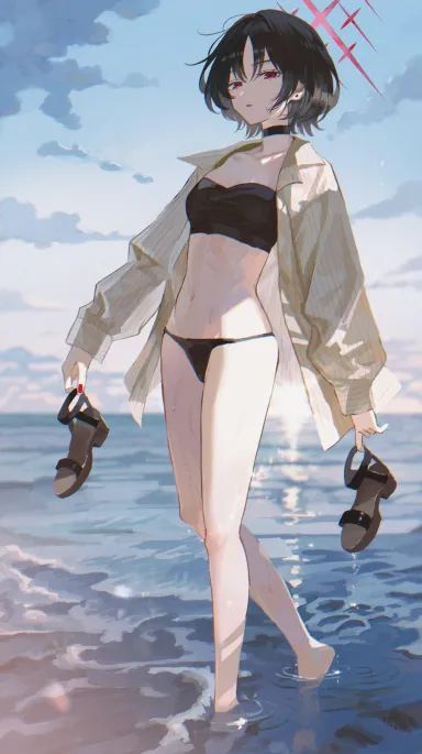 Misaki’s Beach Day [Blue Archive] - Blue Archive