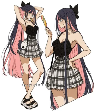 Summer Stocking [Panty & Stocking W/ Garterbelt] - Panty & Stocking W/ Garterbelt