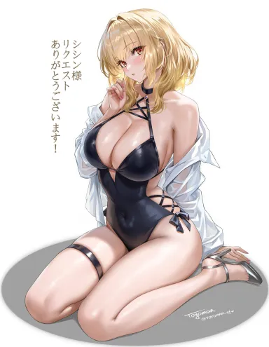 Black Swimsuit [Artist's Original] - Artist's Original