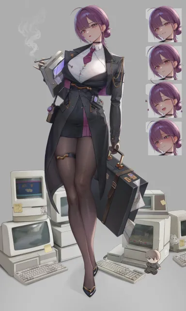 CRT Detective [Artist's Original] - Artist's Original
