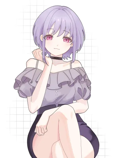 Nyamu staring [BanG Dream!] (Non_k02) - BanG Dream!