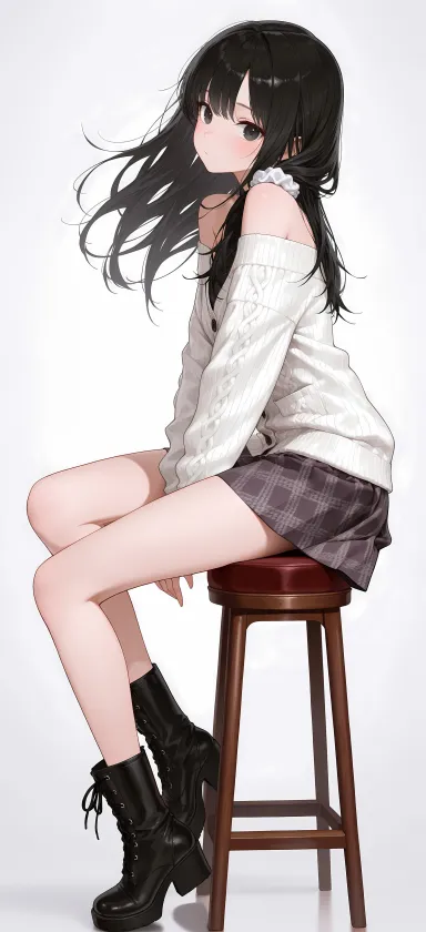 High Stool [Artist's Original] - Artist's Original