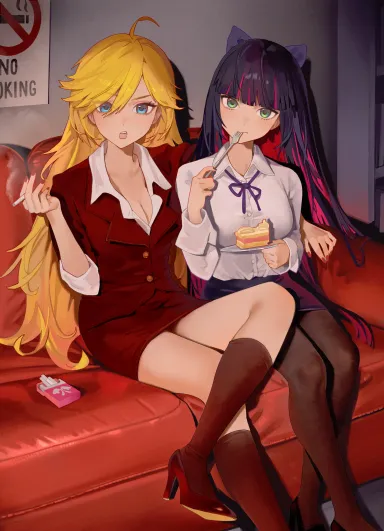 On Break [Panty & Stocking] - Panty & Stocking