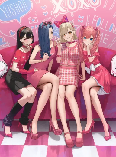 Group Photo [Artist's Original] - Artist's Original