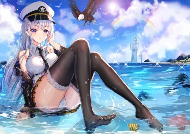 Enterprise's Thigh and Pantsu ❤ [Azur Lane] - Azur Lane