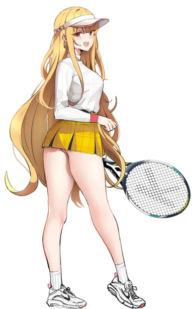 Thicc Tennis Babe (by K Pring) - by K Pring