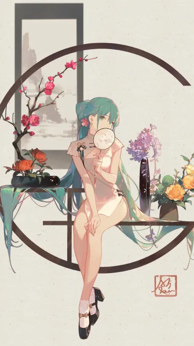 Hatsune Miku [Vocaloid] (2250×4000) - Vocaloid