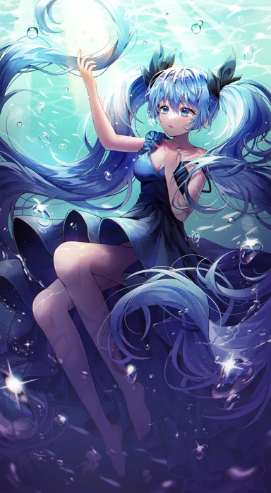 Deep sea Miku [Vocaloid] (HAYUN@お仕事募集中) - Vocaloid