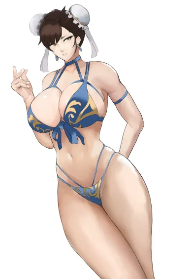 Chun-Li in her bikini (memory342) [Street Fighter] - memory342