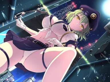 Officer Hikage [Senran Kagura-Official Art] - Senran Kagura-Official Art